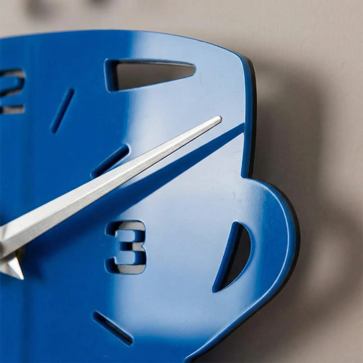 Elegant coffee themed wall clock for kitchen & cafe decor. A decorative and functional home accent.