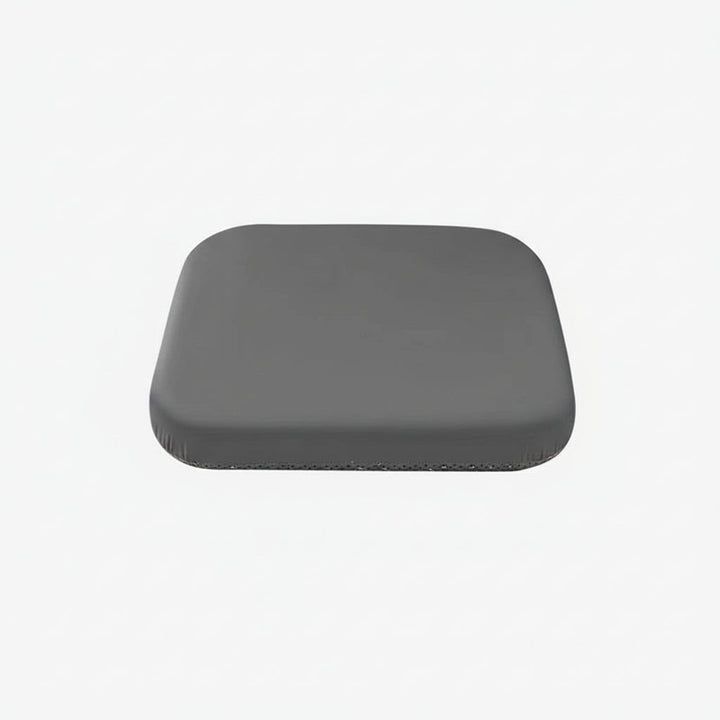 Supportive memory foam car seat cushion for long drives, offering ergonomic back support & coccyx pain relief.