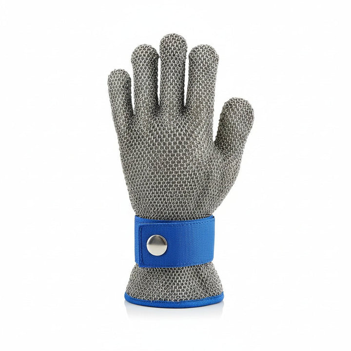 Adjustable unisex stainless steel safety gloves, designed for optimal comfort & max cut protection.