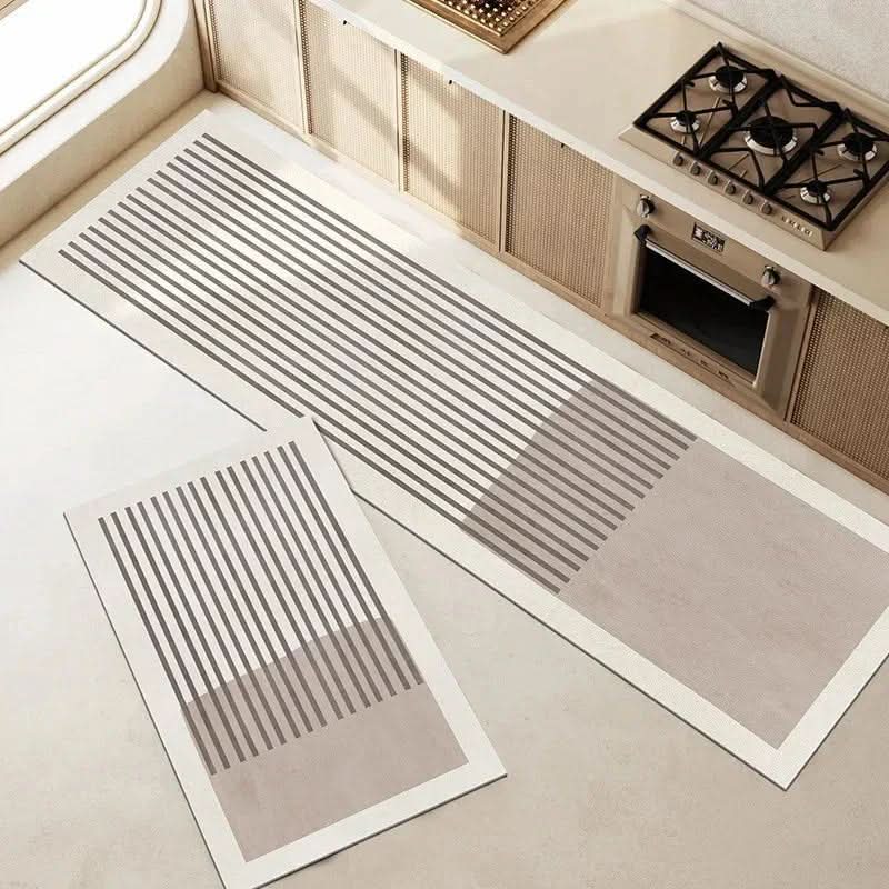Ergonomic anti-fatigue kitchen mat, providing comfort & support for standing, ideal for home essentials.
