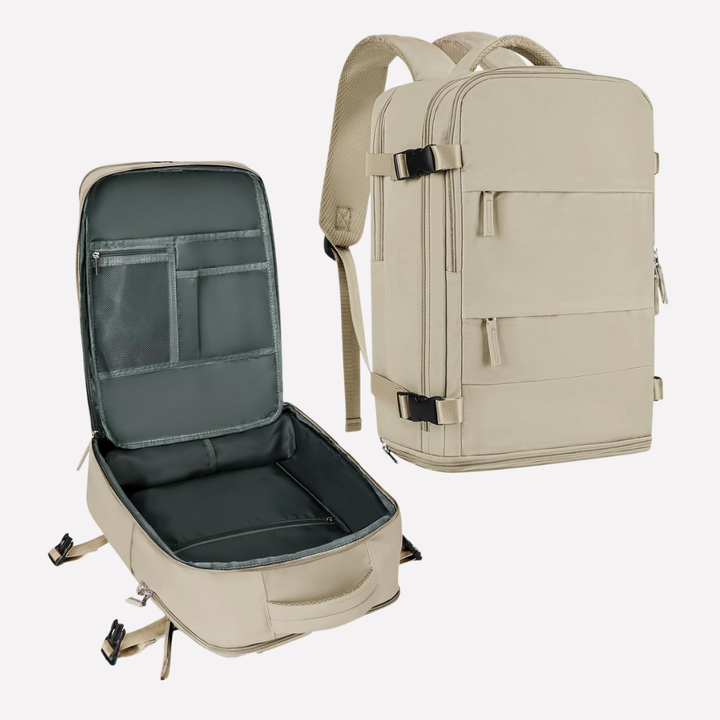 Essential outdoor gear: versatile travel backpack, ready for trails or city exploration.