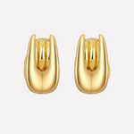 Square Hoop Gold