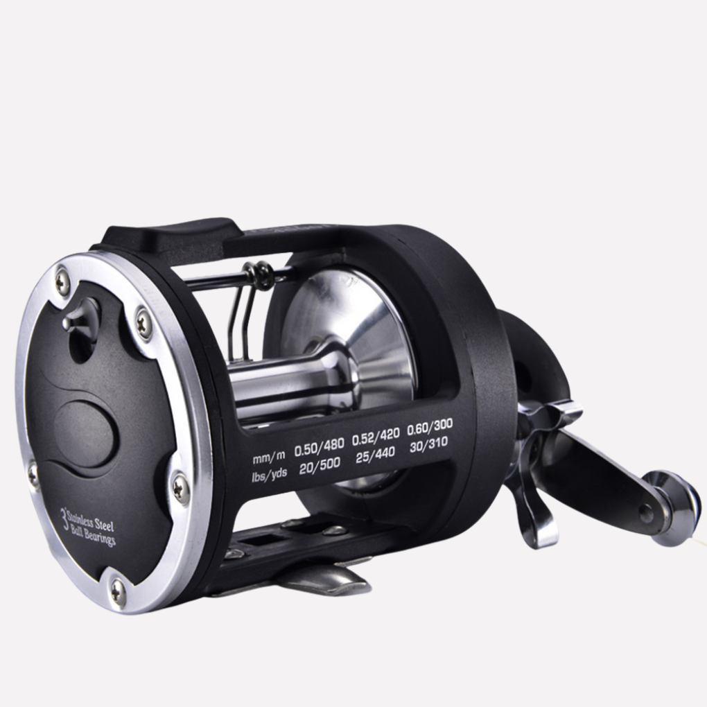 Unisex Freshwater Baitcasting Reel, low profile design for precision casting & angling. Durable fishing gear.