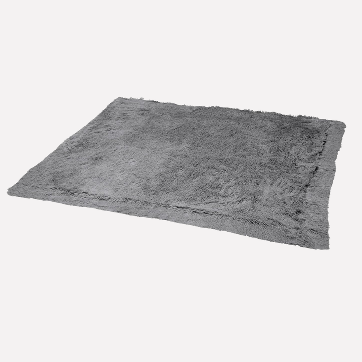 Durable waterproof pet throw blanket for dogs & cats. Faux fur texture, perfect as a furniture protector & pet bed cover.