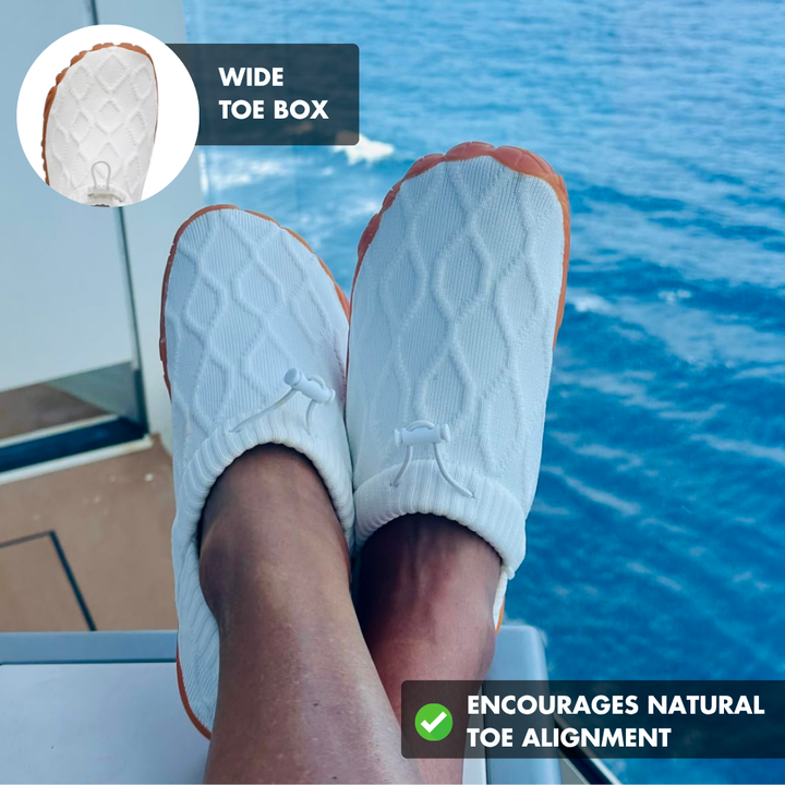 Men's Cozy Quilted Mesh Slip-On Sneakers