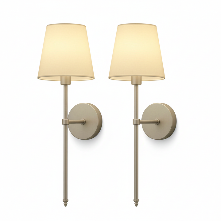 Wireless Fabric Wall Lights - Adjustable & Portable