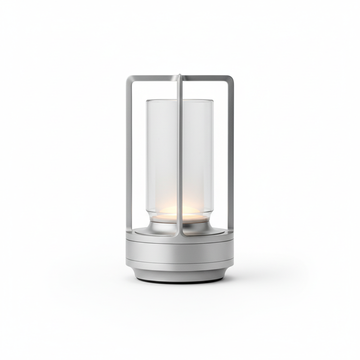 Nordic Crystal Lantern Lamp - Cordless & Rechargeable