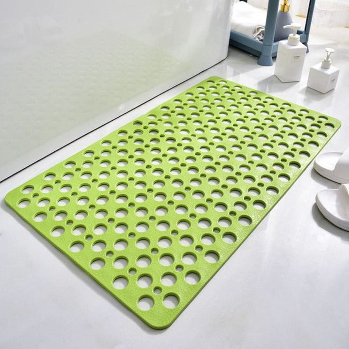 Modern, luxurious anti-slip shower mat. Hygienic, washable, and durable, ensuring premium bathroom safety with suction.