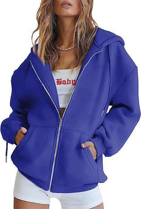 Women's Luxe Velour Full-Zip Hoodie