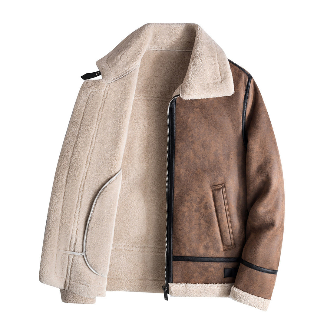 Men's Nordic Winter Comfort Jacket, warm outerwear for cold weather. Stylish and comfortable men's fashion.