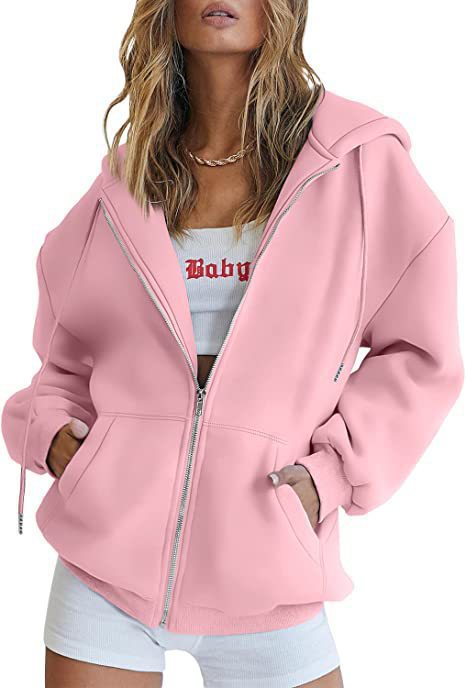 Women's Luxe Velour Full-Zip Hoodie