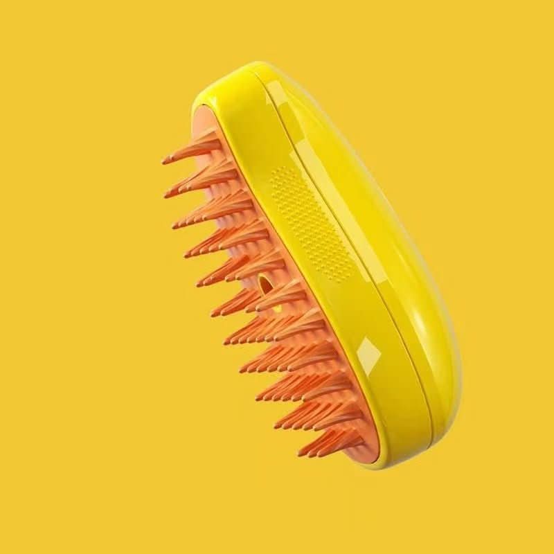 Easy-to-clean pet steam grooming brush for hassle-free hair removal & daily pet care for dogs & cats.