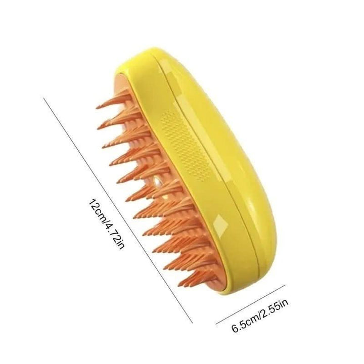 Essential pet care steam brush for gentle hair removal & a luxurious, healthy coat for all pets.