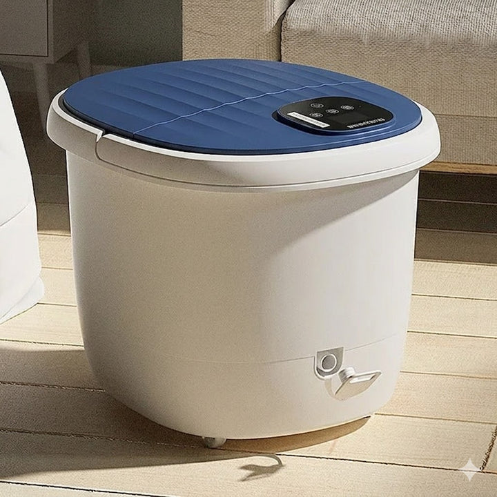 Home Foot Spa with Temperature Control and Bubble Massage