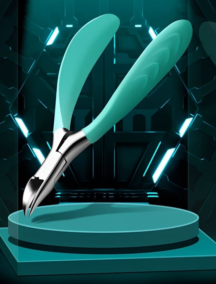 Professional toenail clippers for seniors with ergonomic grip, durable steel, perfect for thick ingrown nails.