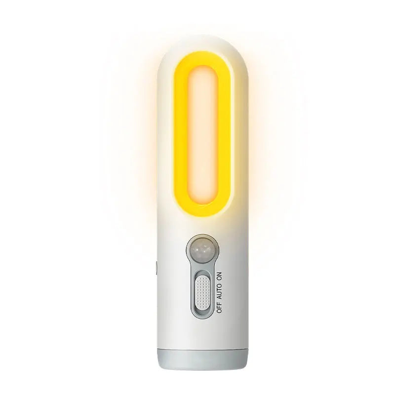 Unisex motion-activated LED night light & portable torch. Ideal for home safety, bedroom, hallway, or emergency use.