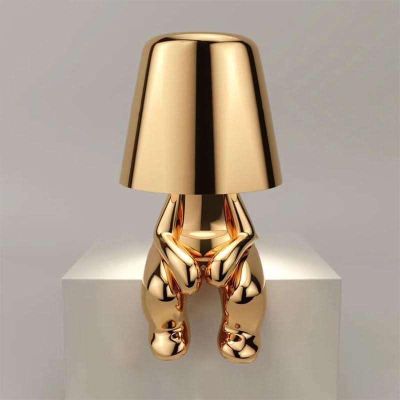 Energy-efficient LED table lamp, dimmable for customized modern ambient lighting.