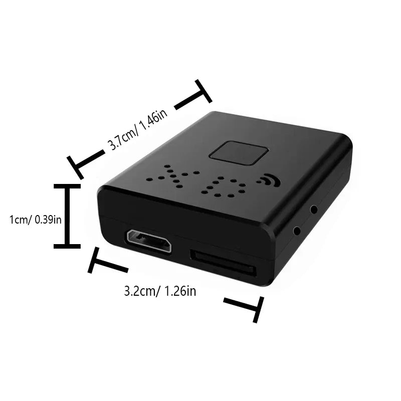 Complete home security: 1080P HD indoor WiFi camera with night vision & motion detection.