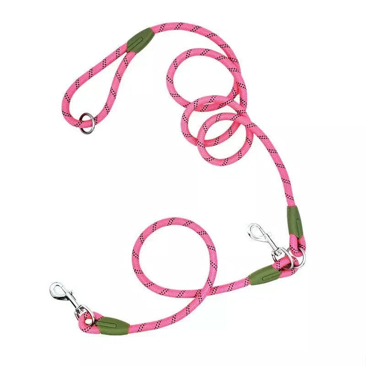 Adjustable hands-free dog leash, ideal for various dog jogging & pet walking styles, outdoor pet supplies.