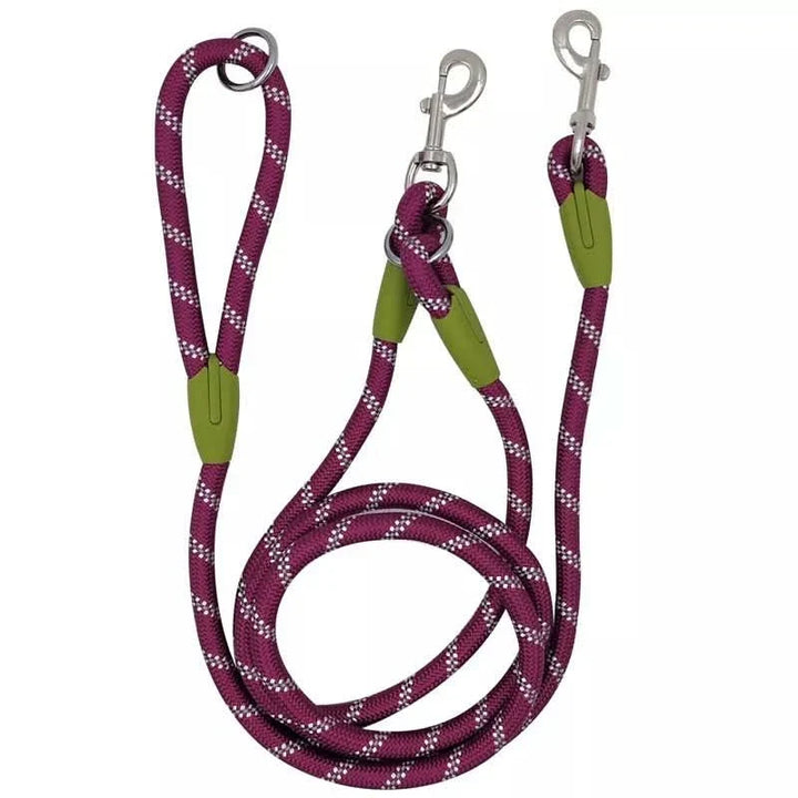 Unisex hands-free dog leash, durable pet supplies for dog jogging & active dog walking, comfortable design.