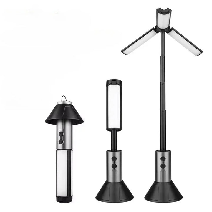 High-power 1000 lumen portable LED light: rechargeable lantern for camping and a dependable work light.