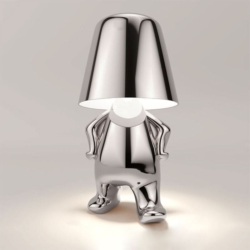 Beautiful gold modern LED table lamp, adds luxury and contemporary flair to any room.
