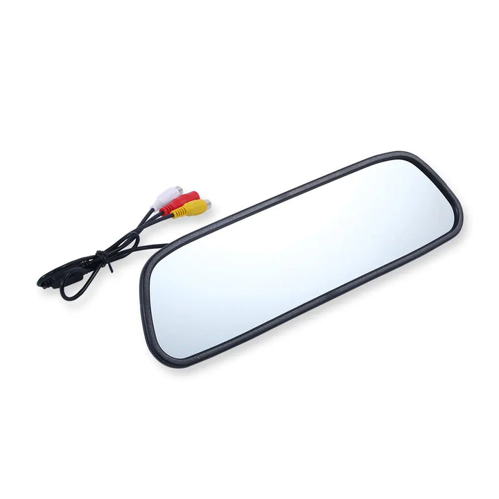 Compact 5-inch rearview monitor for car dash. Ideal parking assist screen for any vehicle.