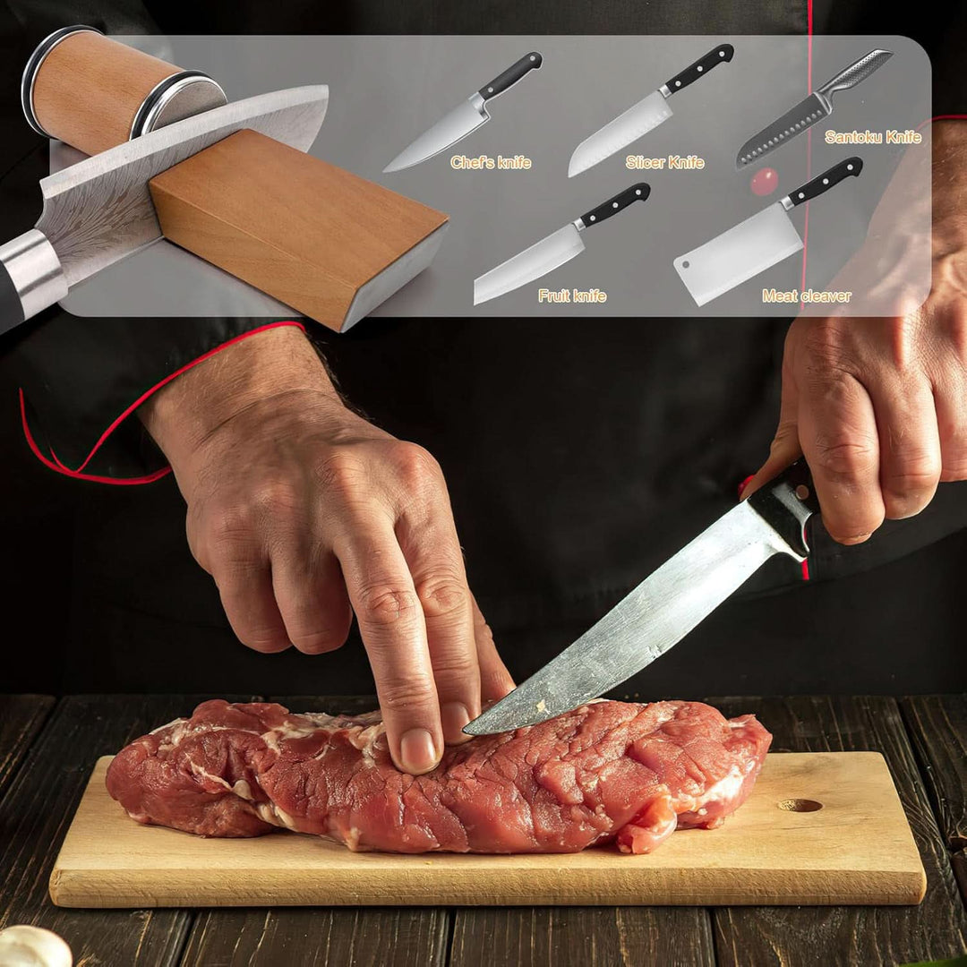 Advanced diamond knife sharpener, a must-have kitchen accessory for achieving ultimate blade precision.
