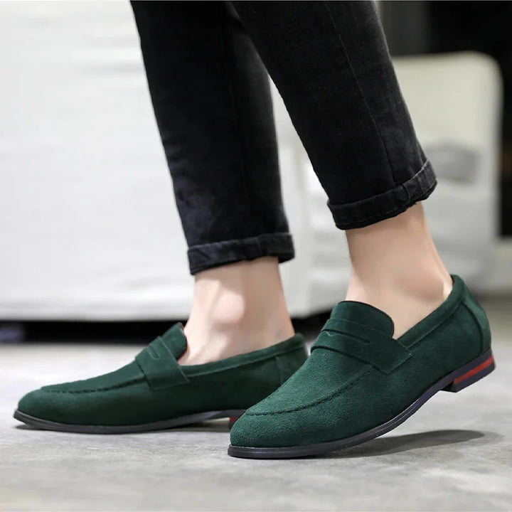 Comfortable Tuscany men's slip-on loafers. Stylish & versatile footwear for casual or dress occasions.