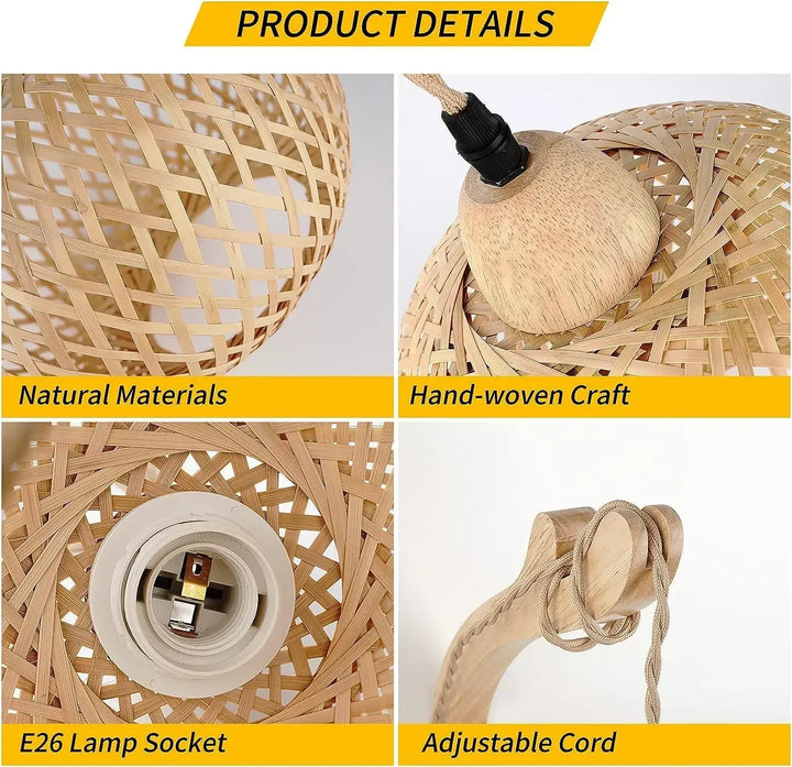 Decorative rattan wall lantern, a handcrafted light fixture bringing natural design & warmth.