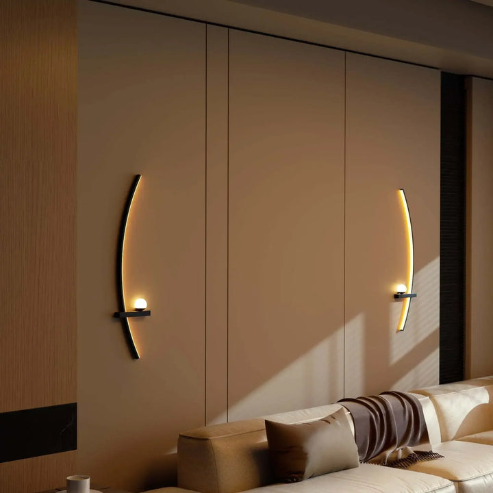 Personalized LED wall lamps, set of 2. Display custom photos with a warm white glow. Great home decor & romantic gift.