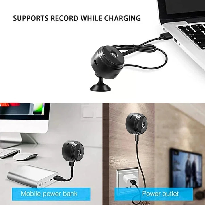 Communicate via Tavvitaimp18 HD wireless security camera with two-way audio for interactive monitoring.