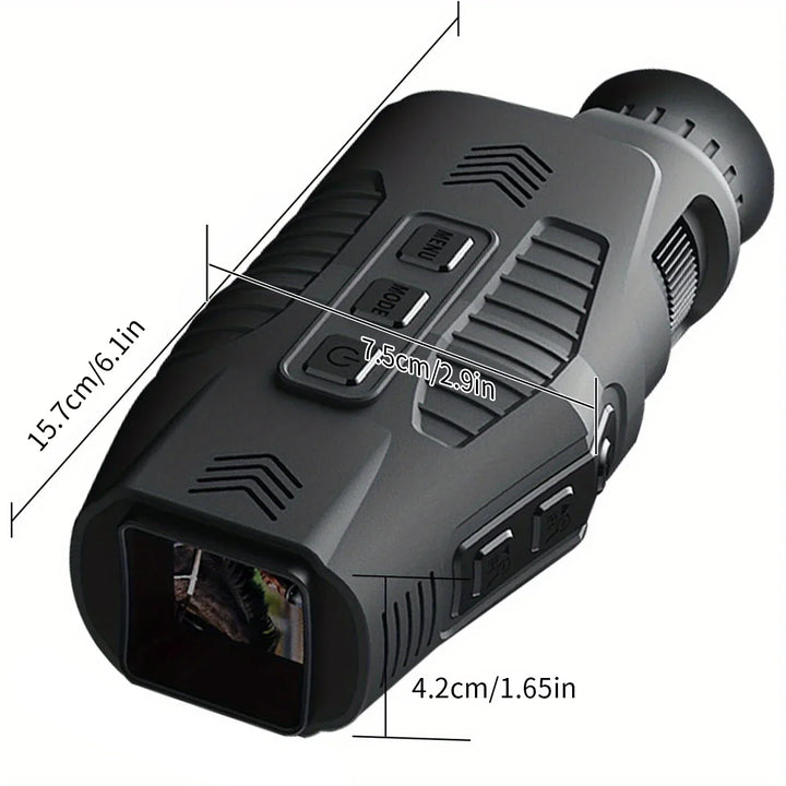 Unisex night vision monocular for clear wildlife observation during camping and nature exploration.
