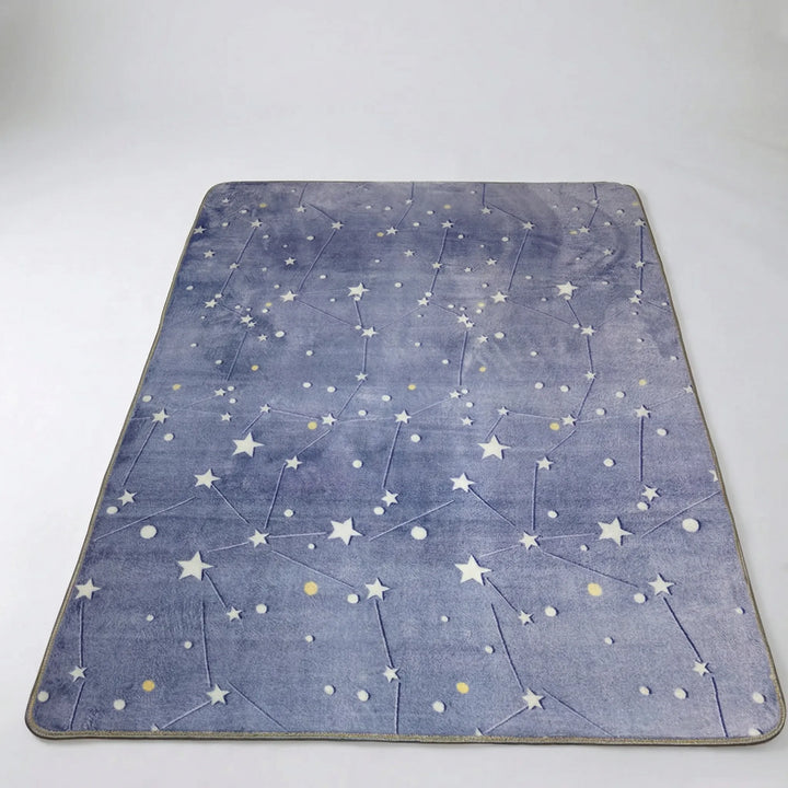 Make a statement with this Flowique whimsical wave pattern area rug. Ideal for kids & home decor.