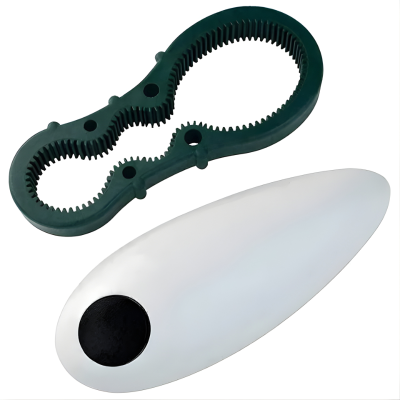 Sleek black automatic electric can & bottle opener, a modern hands-free kitchen essential tool.