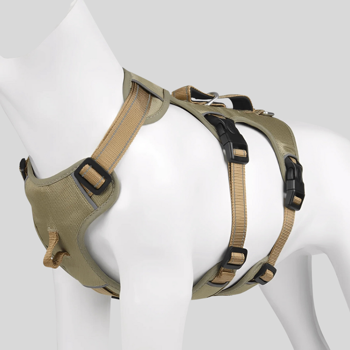 Durable Comfort-Fit Dog Harness with secure fit for active dog training and everyday walking.
