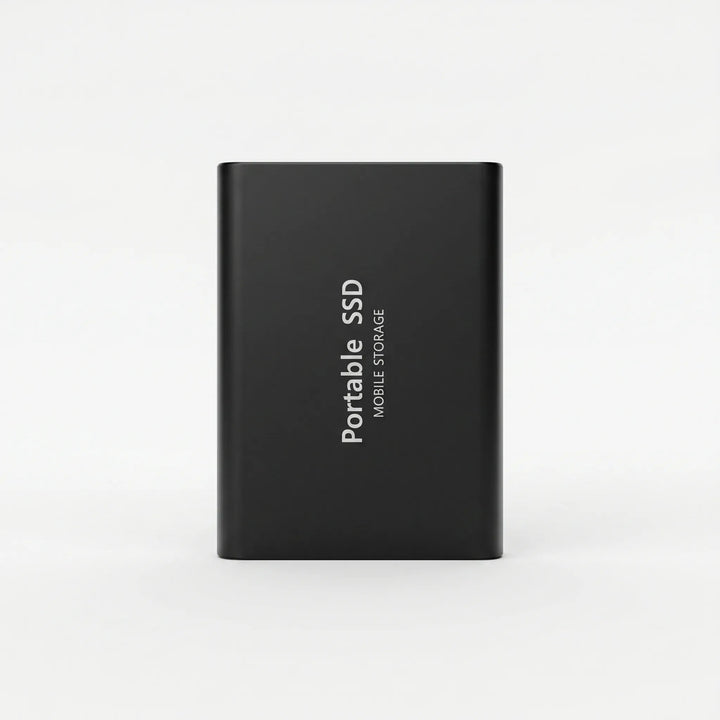 High-speed 128TB USB-C external SSD. Fast data transfer & robust portable storage for all your computer needs.