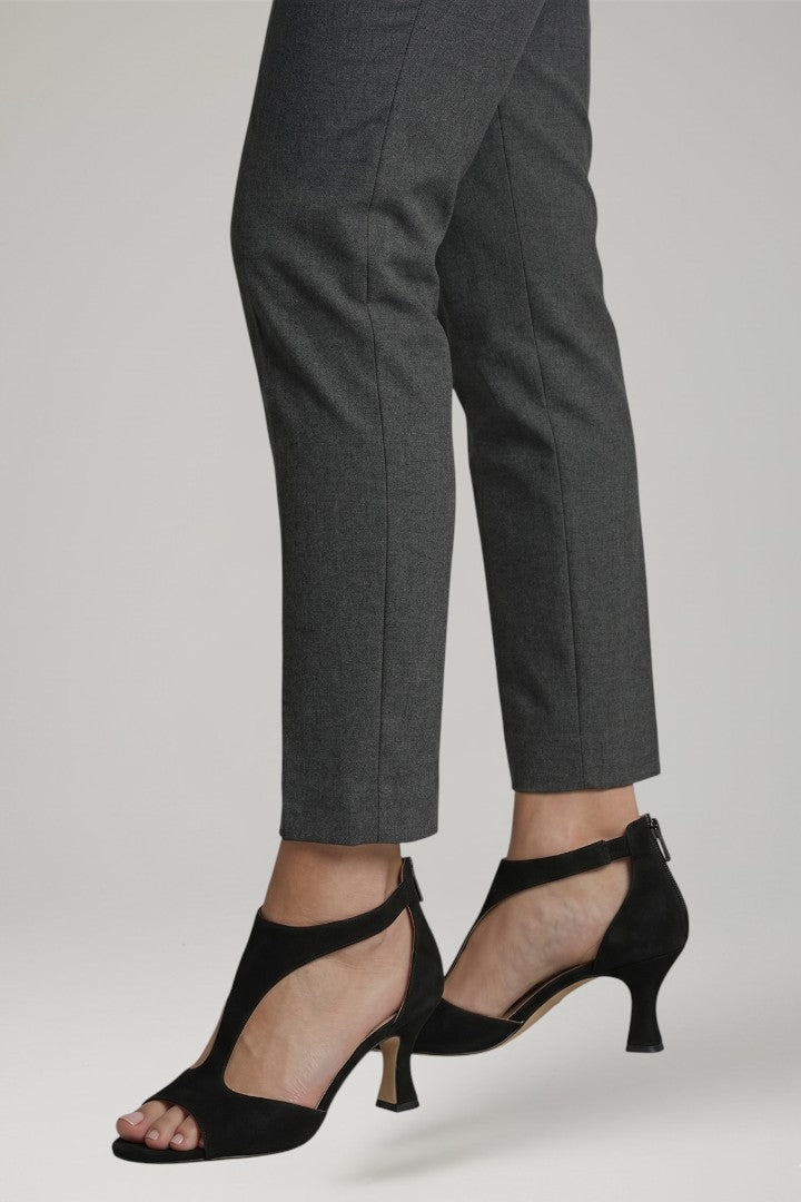 Stylish women's summer block heel sandals featuring unique cutout upper, comfortable for warm weather.