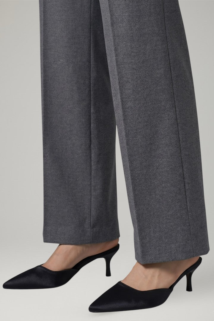 Elegant deep purple pointed toe mules, ideal stiletto heels for evenings & special events.