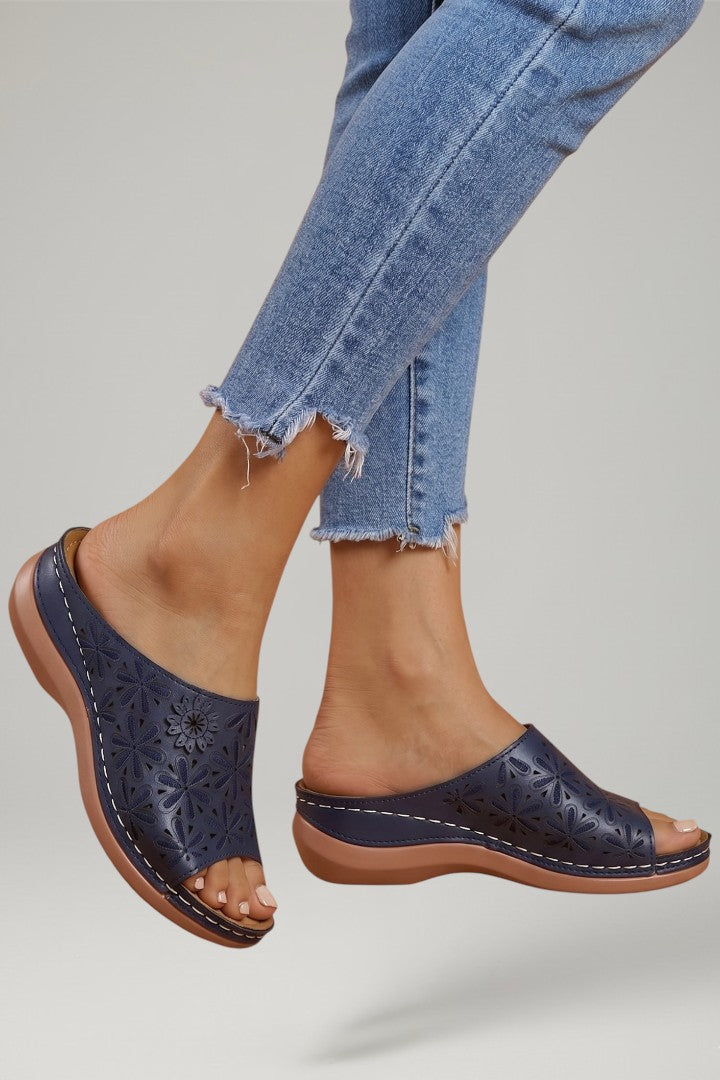 Durable women's orthopaedic sandals offering excellent foot support and comfort for daily wear.