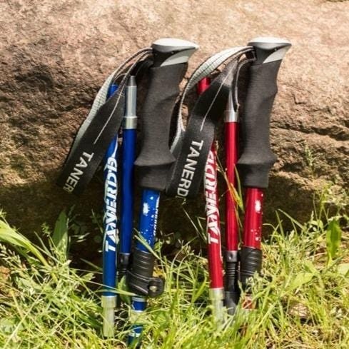 Durable trekking poles for mountaineering, camping & challenging outdoor adventures.