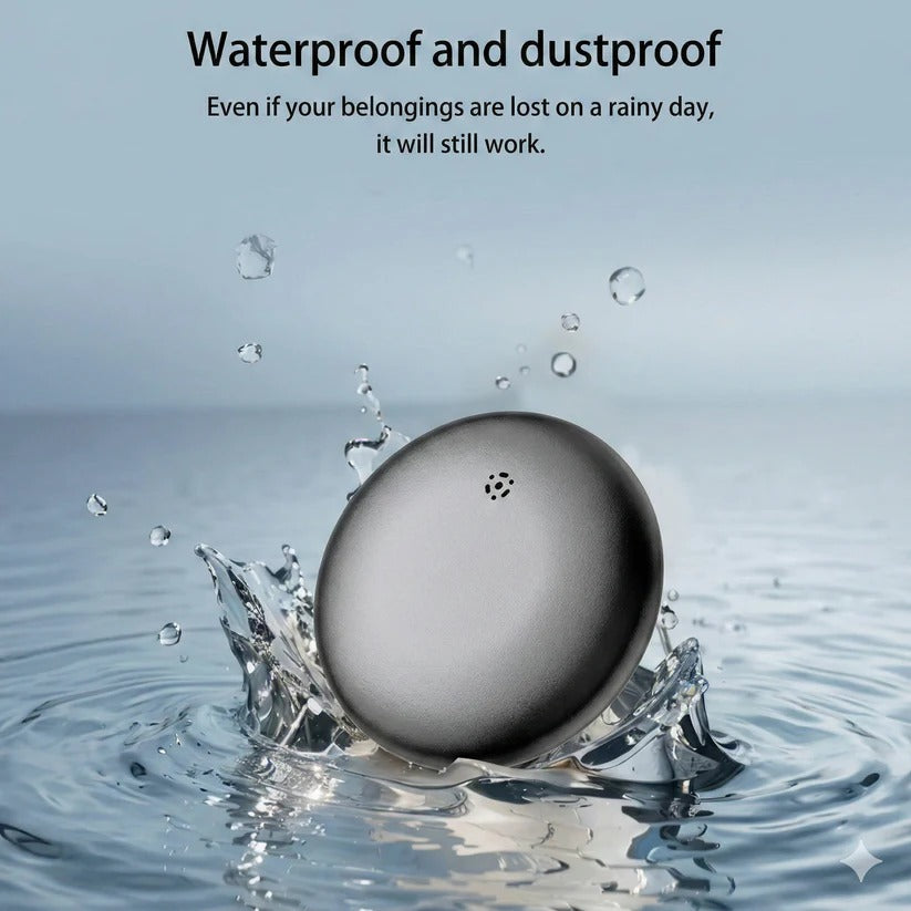 Compact portable GPS tracker with magnetic base for discreet car security and real-time asset monitoring. No subscription.