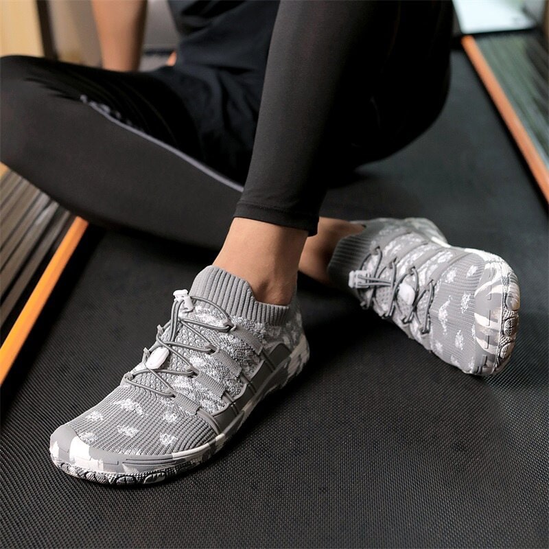 Flexible non-slip sports shoes for enhanced performance in various activities.