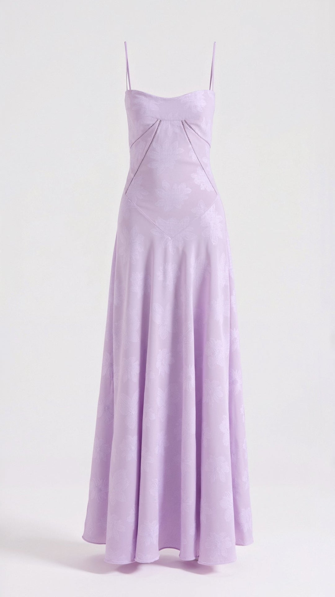 Beatrice slip maxi dress displayed as a wedding guest outfit for UK events.
