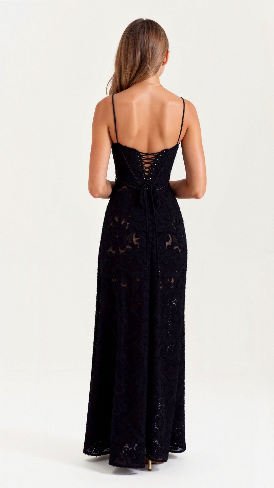Beatrice evening dress for weddings, elegant wedding guest slip maxi gown.