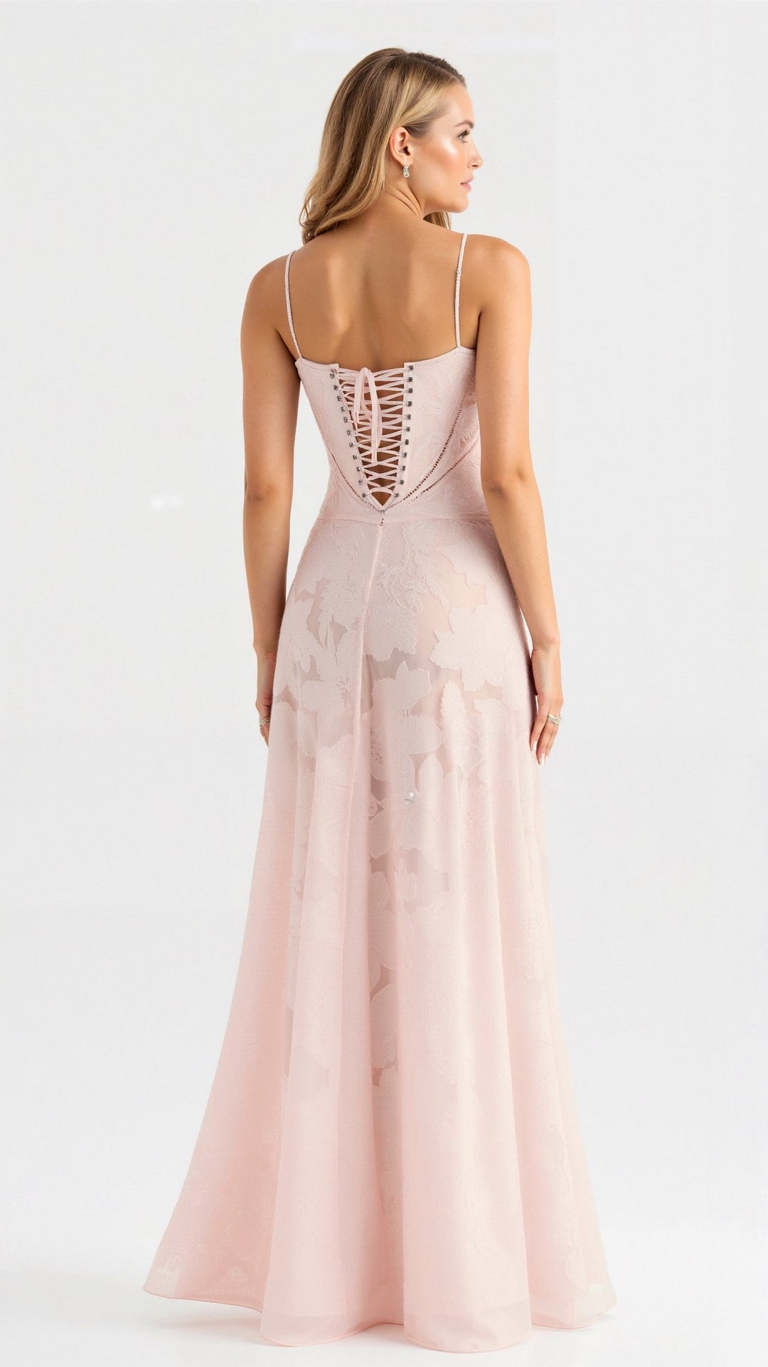 Elegant Beatrice slip dress for weddings, long dress perfect for wedding guests.