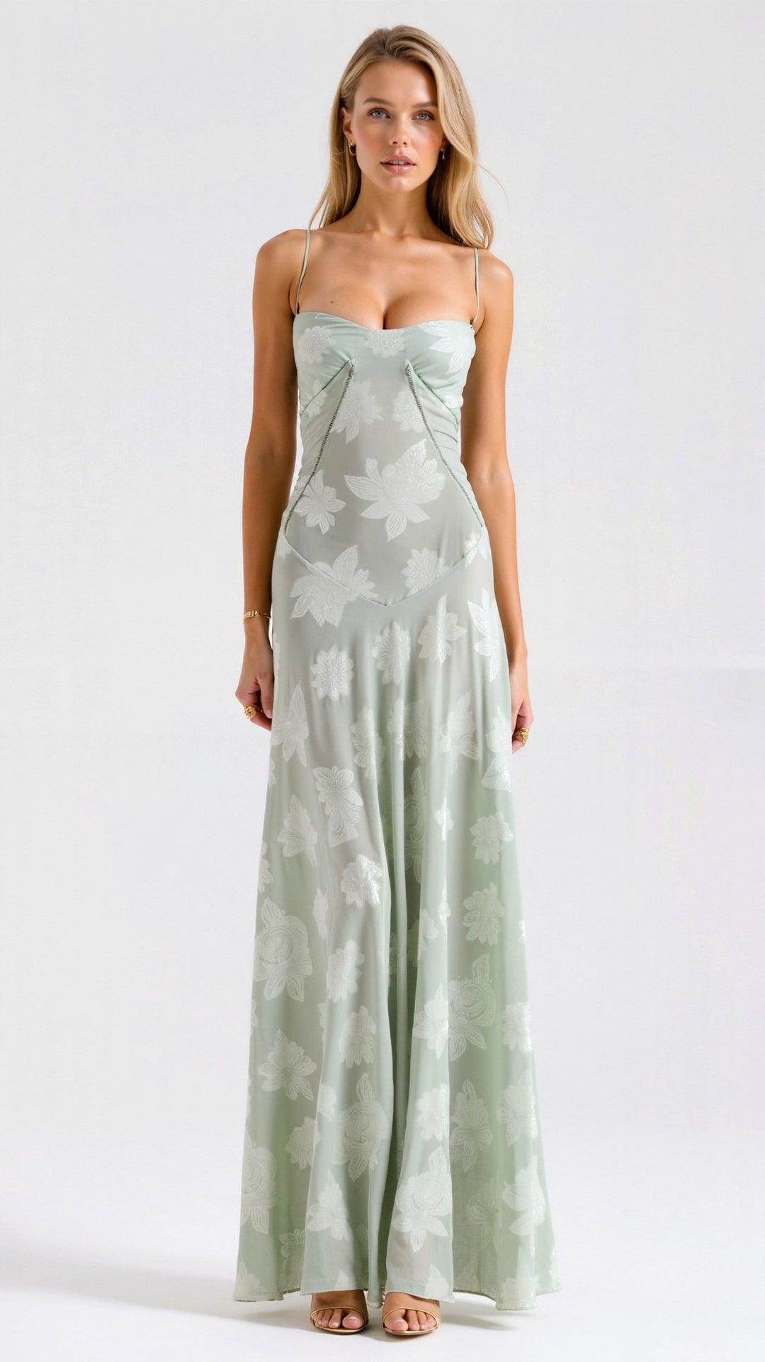 Beatrice slip maxi dress, versatile long dress for UK wedding guest outfits.