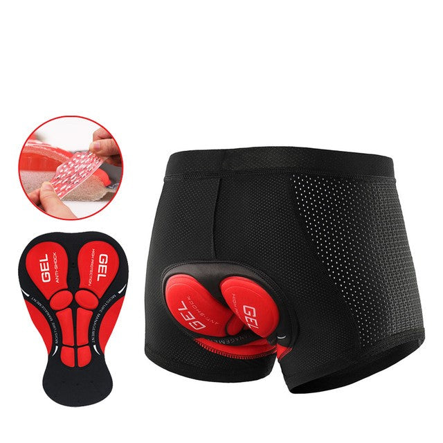 Quick-dry men's bike shorts, essential performance wear for all levels of cyclists.