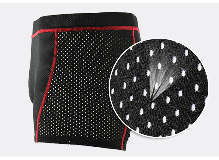 Breathable & quick-dry men's padded undershorts, ideal for leisure cycling & outdoor sports.