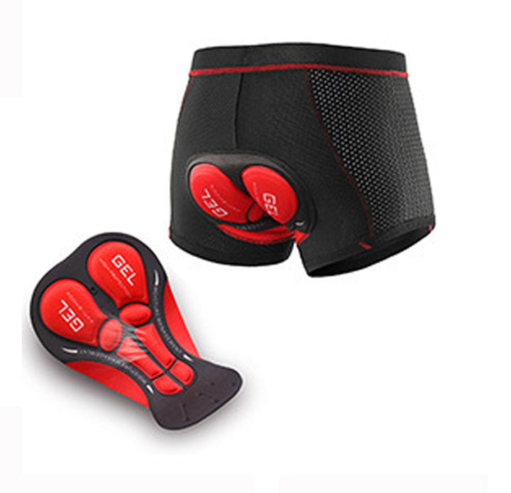 Men's padded cycling shorts, ultimate comfort for bike rides.